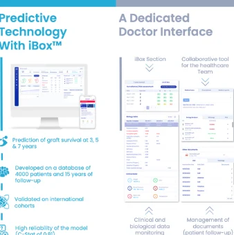 Brochure iBox : technologie prédictive et interface dédiée aux médecins