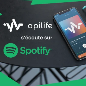 Visuel « Apilife s'écoute sur Spotify »
