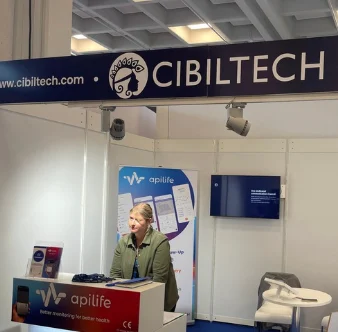 Stand Cibiltech et Apilife sur un congrès international